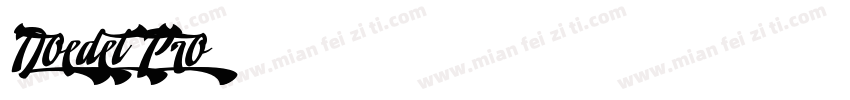 Doedel Pro字体转换
